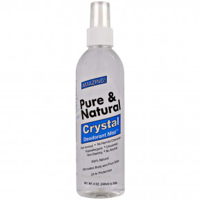   Crystal, , Pure amp Natural, Thai Deodorant Stone, 240 