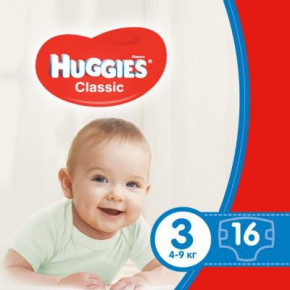  Huggies Classic 3 Small 16  (5029053543086)