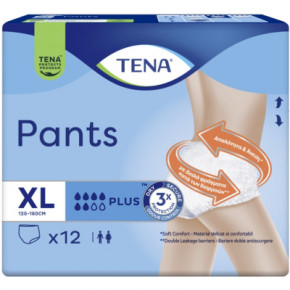 ϳ   Tena Pants Plus XL 12 (7322541773643)