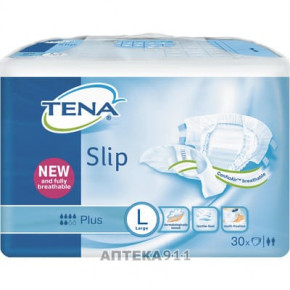    Tena Slip Plus Large 3 30 