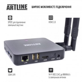 HD  Artline TvBox KM6 (S922X/4GB/64GB) 4