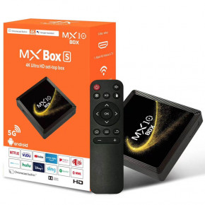   Epik Smart Android TV Box MX10s Black