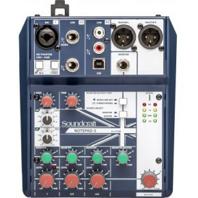   Soundcraft Notepad-5