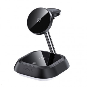    ACEFAST E16 desktop 3-in-1 wireless charging holder Black (AFE16B)