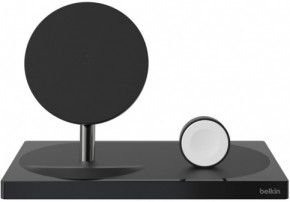    Belkin 2-in-1 Wireless Pad/Stand/Apple Watch, black (F8J234VFBLK-APL) 3