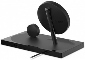    Belkin 2-in-1 Wireless Pad/Stand/Apple Watch, black (F8J234VFBLK-APL) 4