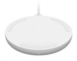   Belkin Pad Wireless Charging Qi, 10W, no PSU, white (WIA001BTWH)