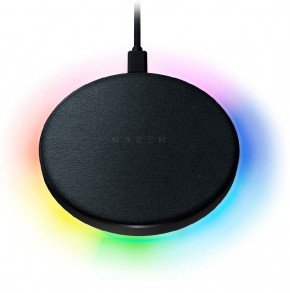   RAZER Chroma Charging Pad 10W Fast WL Charger RGB Black (RC21-01600100-R371)