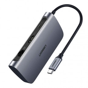 - USB3.0 Type-C --> USB 3.0x2/HDMI/RJ45/SD/TF/PD Ugreen CM212 ѳ (50852) 3