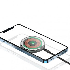  WIWU M14 Transparent Magnetic Wireless Charger Transparent 4