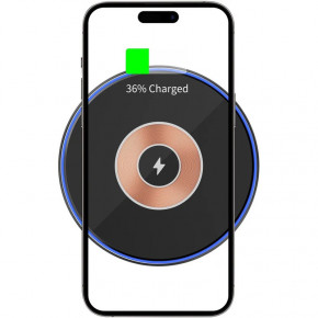  WIWU Wi-W013 15W wireless charger Black