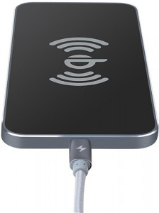    Awei W1 Wireless Charger Gray 4