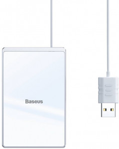    Baseus Card Ultra-thin Silver+White