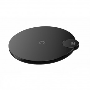    Baseus Digtal LED Display Wireless Charger Black 5