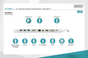 - Digitus 11-   USB Type-, silver (DA-70860) 8