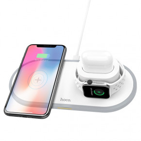   Hoco CW21 Wisdom 3-in-1 wireless charger 5