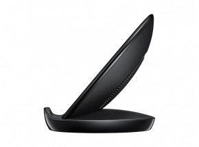    Samsung Wireless Charger Stand [LO] with TA 12W Black (EP-N5105TBRGRU) 4