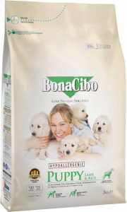    BonaCibo Puppy LambRice 3 kg (BC406144)