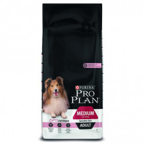   Purina Pro Plan Dog Medium Adult OptiDerma         , 14  36543