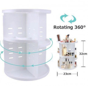    Rotation Cosmetic Organizer  white 3