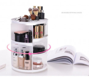    Rotation Cosmetic Organizer  white 5