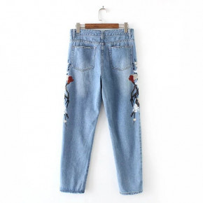     Mom Jeans Flowers Berni Fashion  (54478) 15