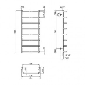   Lidz Standard (CRM) D32/201/2 400x1000 P8 SD00041335 3