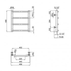   Lidz Trapezium (CRM) D38/25 400x500 P4 SD00041355 3