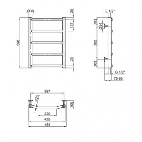   Lidz Trapezium (CRM) D38/25 400x600 P5 SD00041356 3