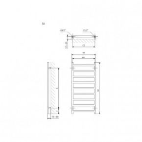    Terma 960x500 Simple (WGSIM096050KRGRSX) 4