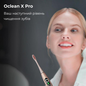    Oclean X Pro Digital Electric Toothbrush Champagne Gold (6970810552553) 5