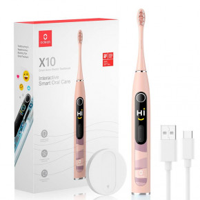    Oclean X10 Electric Toothbrush Pink (6970810551921) 6