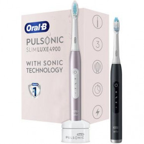    Braun Oral-B Pulsonic Slim Luxe 4900-S411-526-3H 2  3