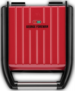  George Foreman Compact Steel Grill, 1200 ,  (25030-56GF)