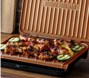  George Foreman 25811-56 Fit Grill Copper Medium 6