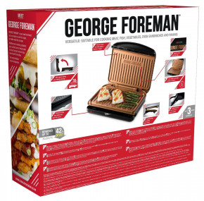  George Foreman 25811-56 Fit Grill Copper Medium 8