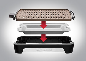  George Foreman 25850-56 Smokeless BBQ Grill 5