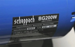   Scheppach BG 200W 3