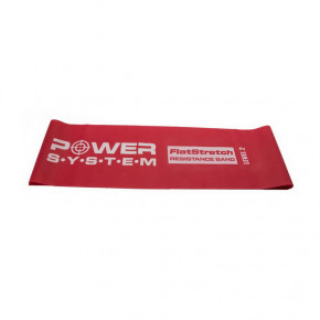  Power System Flat Stretch Band Level 2 red