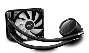    DeepCool Gammaxx L120 V2 (DP-H12RF-GL120V2), Intel: LGA2066//2011/1151/1150/1155/LGA1366, AMD: AM4/AM3+/AM3/AM2+/AM2/FM2+/FM2/FM1, 154x120x27 , 4-pin