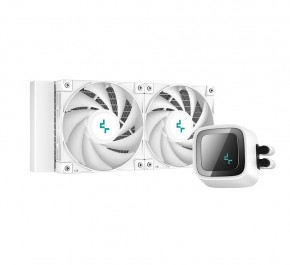    DeepCool LS520 White (R-LS520-WHAMNT-G-1), Intel: LGA2066/2011/1700/1200/1151/1150/1155, AMD: AM5/AM4/TR4/TRX4, 282x120x27 , 4-pin 3