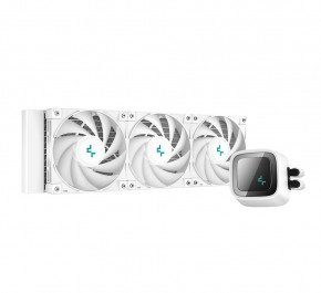    DeepCool LS720 White (R-LS720-WHAMNT-G-1), Intel: LGA2066/2011/1700/1200/1151/1150/1155, AMD: AM5/AM4/TR4/TRX4, 402x120x27 , 4-pin 3