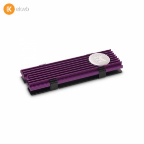  EKWB EK-M.2 NVMe Heatsink - Purple