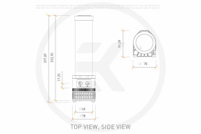  EKWB EK-Quantum Kinetic TBE 300 D5 PWM D-RGB - Acetal 5