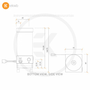  EKWB EK-Classic Pump Reservoir 160 SPC PWM D-RGB 6