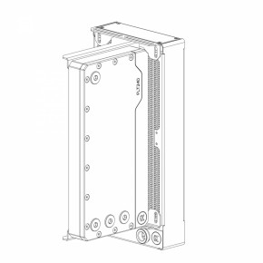   EKWB EK-Loop Angled Bracket - 120mm 8