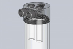  EKWB EK-RES X3 - Internal Tube 12/16 200mm 3