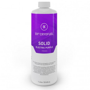   EKWB EK-CryoFuel Solid Electric Purple (Premix 1000mL) (3831109880340)