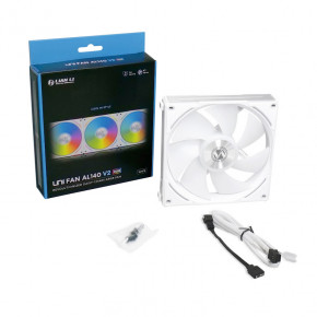  Lian Li AL140V2 White Cooler (G99.14ALV21W.00) 6