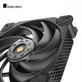  Jonsbo HF120 Black (120mm, 600-2000RPM, 29.2dB, 4pin) 7